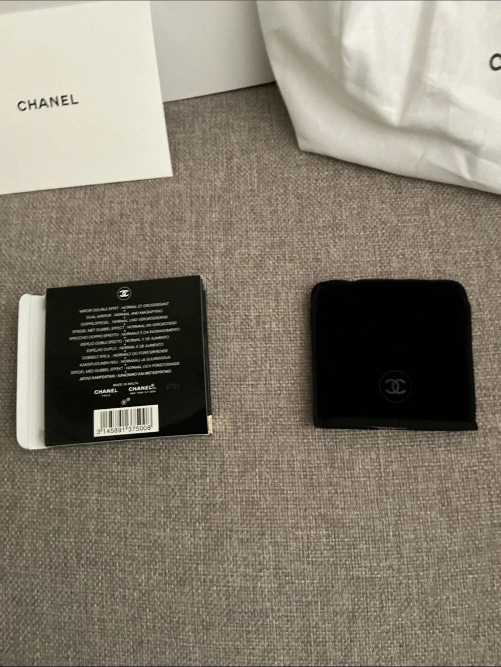NWT Chanel Compact Double Mirror